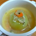 ちーまぐ's cooksnap of when they made まるごと玉ねぎの食べるスープ.