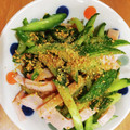 さおりらっくま's cooksnap of when they made きゅうりとハムの胡麻和え.