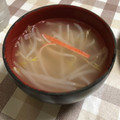 maki_08's cooksnap of when they made 中華風♡カニカマともやしスープ♡.