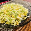 わか★'s cooksnap of when they made 春キャベツとリンゴのコールスローサラダ.