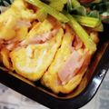 hitomi♪＊'s cooksnap of when they made ピンク色がかわいい♡ハムマヨ卵焼き.
