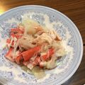 didiko's cooksnap of when they made ☆カニカマdeオニオンマリネ☆.