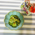 Laufen's cooksnap of when they made きゅうりの中華風☆.