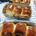 土方ともこ's cooksnap of when they made 手捏ねで柔らか食パン！生クリーム蜂蜜入り.