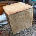 北極ペンギン's cooksnap of when they made トーストで美味しい、湯捏生地使いの食パン.