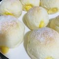 ☆OKAYO☆'s cooksnap of when they made クリーム後入れ！絶品とろとろクリームパン.