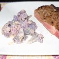 ladyoscar's cooksnap of when they made カリフラワーアンチョビソースかけ.