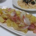 えりほの's cooksnap of when they made ✿じゃがいもとベーコンのぺペロン風✿.
