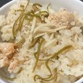 クックM6DK2O☆'s cooksnap of when they made 刻み昆布と辛子明太子の炊き込みごはん.