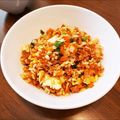 麻's cooksnap of when they made すぐおいしい！チキンラーメンチャーハン.