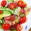 mufuron's cooksnap of when they made 生ハムとレタスのさっぱりマリネ.