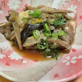 ワンワンみーたん's cooksnap of when they made ごぼうとなすの柳川風.