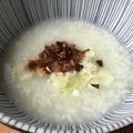 北京パンダ's cooksnap of when they made 簡単！残りご飯で＊カリカリ鶏皮の中華粥.