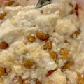 MULA's cooksnap of when they made 納豆＋豆腐＝なんちゃってとろろご飯☆.