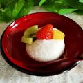 mielle's cooksnap of when they made 簡単ひと口♬フルーツ＆大福のプチフール＊.