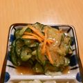 もんしゅしゅ's cooksnap of when they made きゅうりもみ☆ゴマみそ和え.