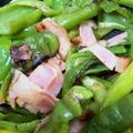 ぶんじママ's cooksnap of when they made ＊甘長とうがらしとベーコンの炒め物＊.