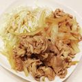 まんまるまうちゃん's cooksnap of when they made 簡単！健康！美味！黒酢入り生姜焼.