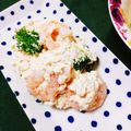 かわゆう1211's cooksnap of when they made エビとブロッコリーの梅衣和え.