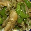 ささッこ's cooksnap of when they made 鳥胸肉ともやしのチンジャオロース風.