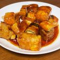 れんれん314's cooksnap of when they made 厚揚げと大葉の豚肉巻き.