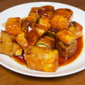 れんれん314's cooksnap of when they made 厚揚げと大葉の豚肉巻き.