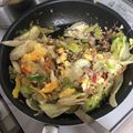 クックZ8J4H4☆'s cooksnap of when they made レタスと卵の炒め物.
