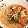 tikariri's cooksnap of when they made おうちで簡単にお店の味！本格塩ラーメン.