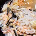 a1_v3v_1m's cooksnap of when they made 炊飯器で♡ガーリックチキンライス.
