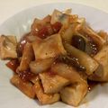 papikun's cooksnap of when they made 肉の代わりに厚揚げで　酢豚風炒め.