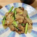 クック8YHAP5☆'s cooksnap of when they made ✽シャキシャキ大根と小松菜の牛肉炒め✽.