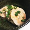 あなぼこ毛布's cooksnap of when they made しょっぱくない蒸しあん肝。.