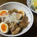 mizunyam's cooksnap of when they made 圧力鍋で、軟らか～♪豚の角煮.