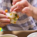 みゃみゃごと's cooksnap of when they made 海老とはんぺんのふわふわお焼き.