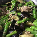 クックCUITQ1☆'s cooksnap of when they made ししとうとなすのひき肉味噌炒め.