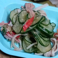 ポニーリボン's cooksnap of when they made 簡単☆胡瓜とカニカマのゴマ酢みそ和え.