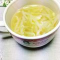 めみたん☆'s cooksnap of when they made モヤシ一袋だけ。炒めモヤシスープ.