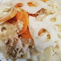 ささらんらん's cooksnap of when they made 蓮根と人参ときゅうりのツナマヨサラダ.