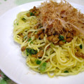 __puririn's cooksnap of when they made 納豆☆ねぎ塩焼きそば.