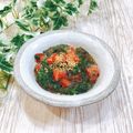 Satoco❋'s cooksnap of when they made うちのもずく酢４✿トマト・モロヘイヤ入り.
