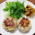 さくらスキップ's cooksnap of when they made 鶏ひき肉のチーズハンバーグ.