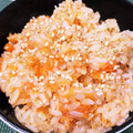 そらいろ猫's cooksnap of when they made 皮ごとすりおろして☆人参ご飯☆.