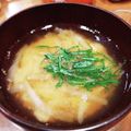 くまぴこ222's cooksnap of when they made 簡単＆絶品！鮭の白子ＤＥ白子汁♪.