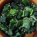 inLondon's cooksnap of when they made ケールの胡麻和えサラダ.