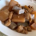 MimiMaya's cooksnap of when they made こんにゃくと大根の煮物.