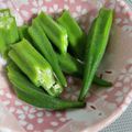 ペロリさとし's cooksnap of when they made オクラ 美味しい茹で方.