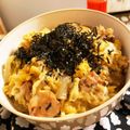 ぷゆら☆'s cooksnap of when they made 市販の焼き鳥で簡単♡とろとろ親子焼き鳥丼.