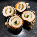 テイラアァ's cooksnap of when they made ちくわのぐるぐる磯辺揚げ＊梅しそとチーズ.
