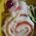 DELICE's cooksnap of when they made お弁当♪竹輪のクルクル巻き焼き♡.