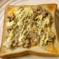 ベティ３'s cooksnap of when they made ツナ缶&チーズマヨネーズ トースト.